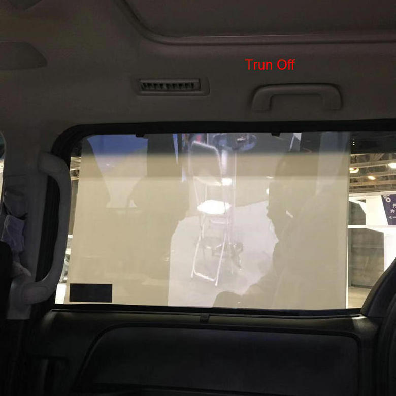 Self Adhesive Switchable Smart Electric-privacy-glass PVC Window Tint Film PDLC Film in Glass