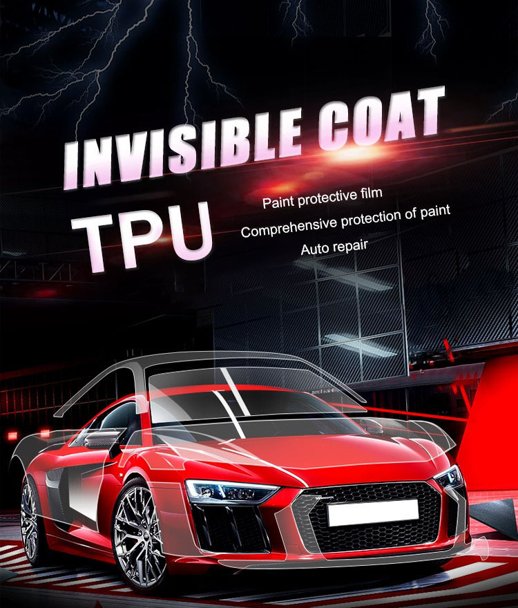 Nano Ceramic Coating Self Healing TPU PPF Car Body Paint Protection Film TPU Car Paint Protective Film