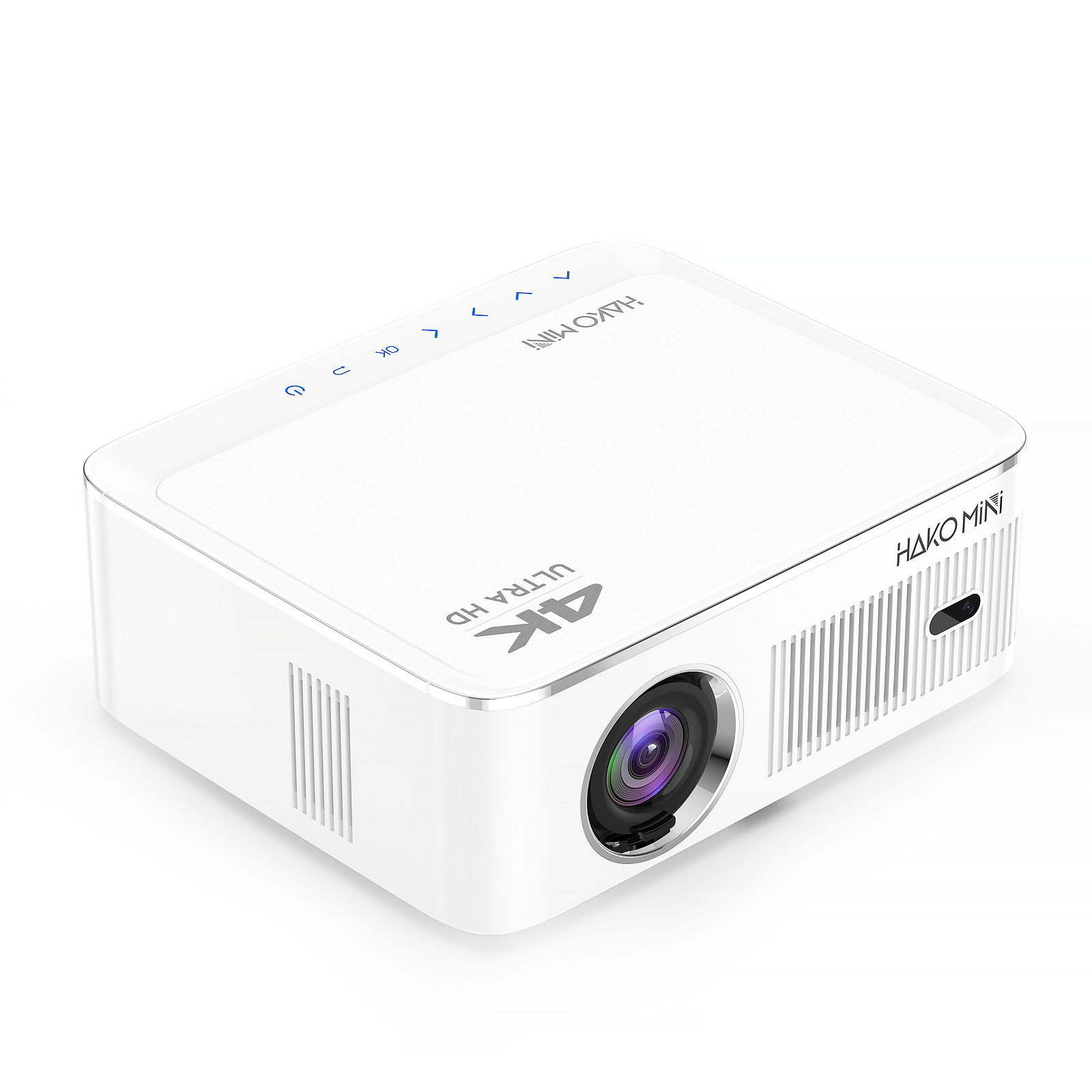 Newest 4K Google Certified HAKOMINI PL5 Projector Android ATV 1080P LCD Smart Mobile Android 10.0 Mini LED Portable Projector