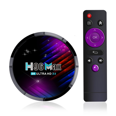 New Model Android 11.0 Smart Box H96 MAX X4 media player Amlogic S905X4 H96 X96 8K Dual band wifi TV Box