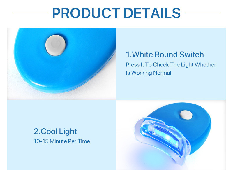 Tooth Whitener Leds Laser Cold Blue Teeth Whitening Light For Tooth Polishing