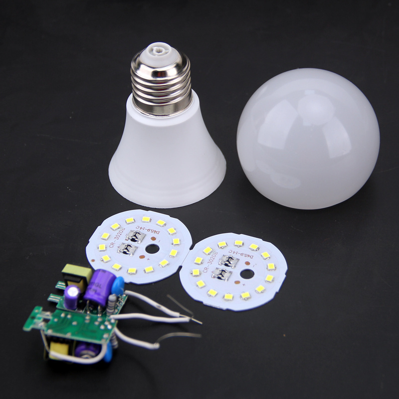 5/7/9/12watt 15watt 18 Watt LED Bulb E27 B22 SKD Parts A55 A60 A65 A70