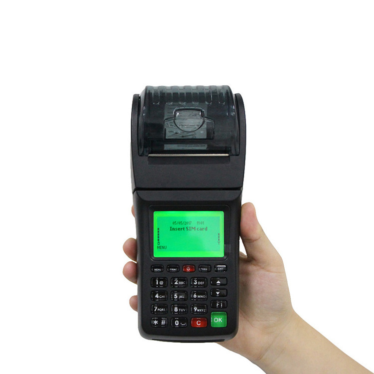 Handheld GPRS Bus Ticketing Machine with Thermal Receipt Printer