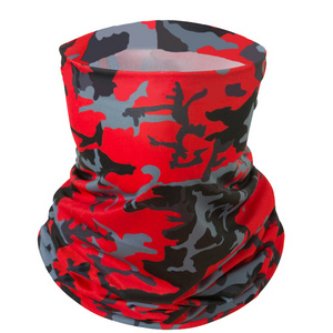 Custom Logo Sublimation Print Neck Gaiter Headwear Tubular Neck Warmer Bandana Multiscarf Tube Seamless Headwear Fishing Bandana