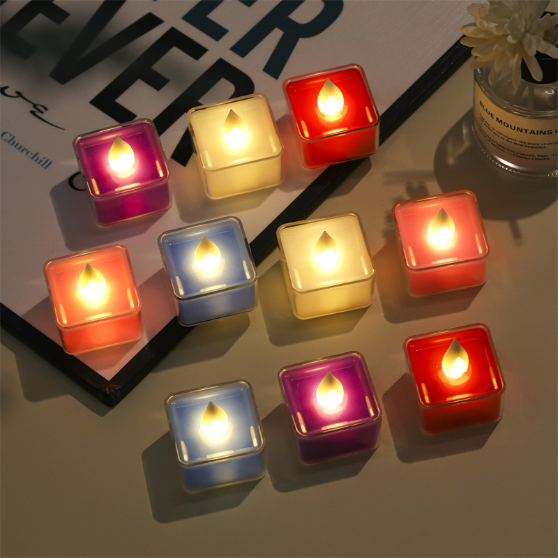 New Electronic Candle Mini Night Light Confession Romantic Decoration Led Flameless Candles