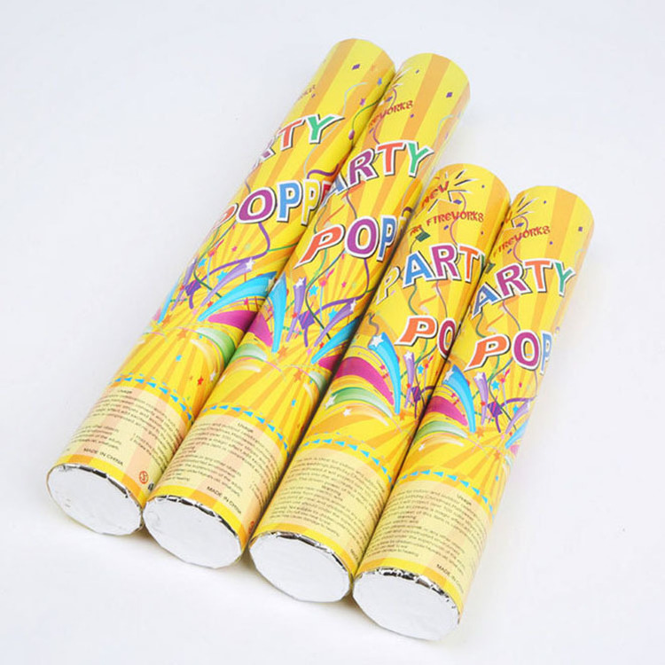 Wholesale Christmas Holiday Birthday Party Popper Confetti 30-80cm Confetti Cannons For Sale