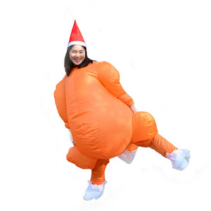 2022 Hot Sale Thanksgiving Inflatables Outfit Inflatable Clothing Cosplay Turkey Inflatable Costume Party Clothes