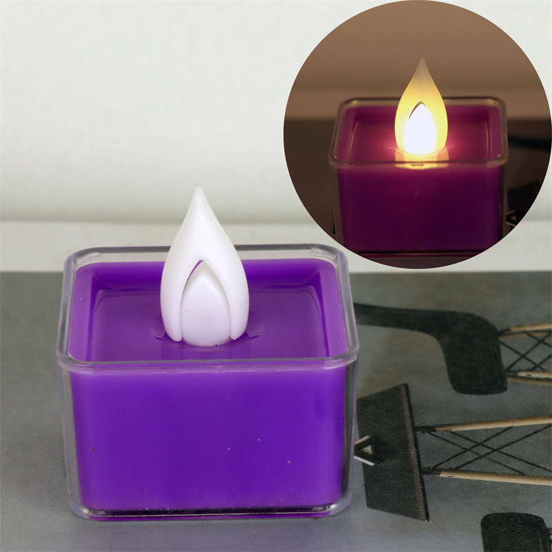 New Electronic Candle Mini Night Light Confession Romantic Decoration Led Flameless Candles