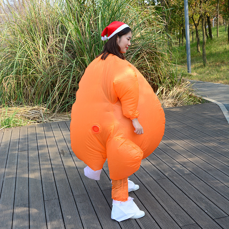 2022 Hot Sale Thanksgiving Inflatables Outfit Inflatable Clothing Cosplay Turkey Inflatable Costume Party Clothes