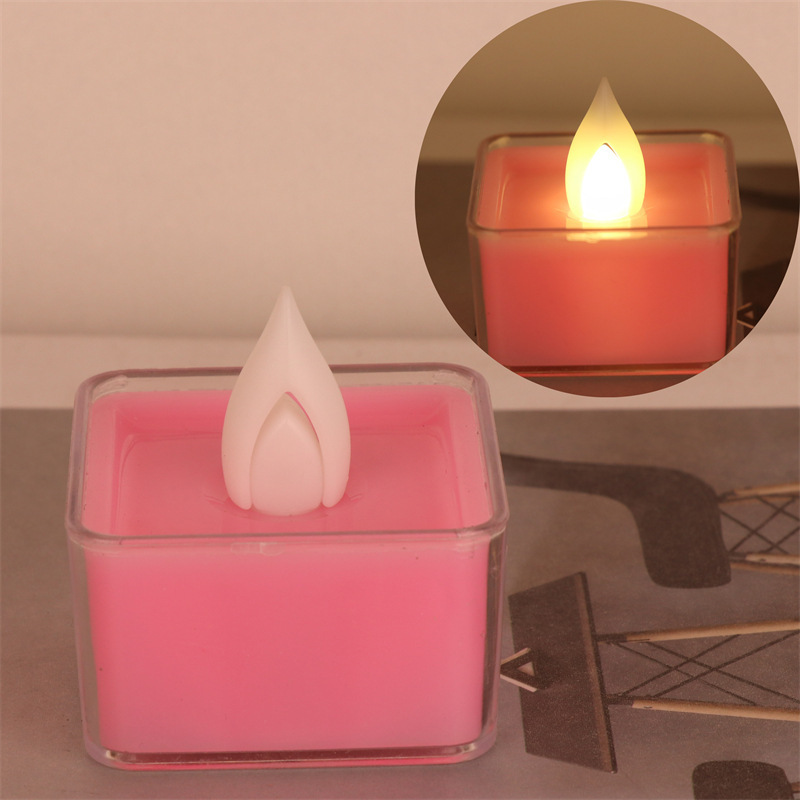 New Electronic Candle Mini Night Light Confession Romantic Decoration Led Flameless Candles