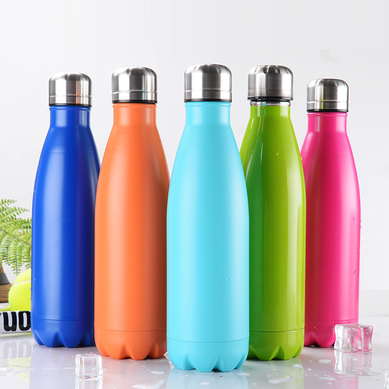 Hot Sale Eco-friendly Insulated Cola Bottles Stainless Steel Cola Shaped Bottle tumblers wholesale bulk 304 Metal Water Bottle