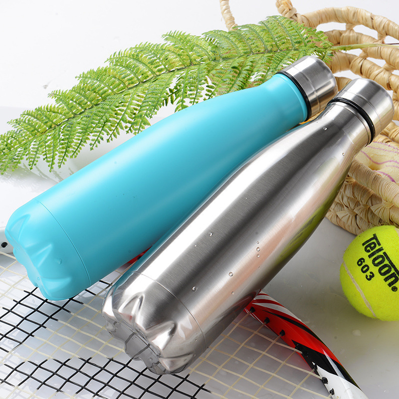 Hot Sale Eco-friendly Insulated Cola Bottles Stainless Steel Cola Shaped Bottle tumblers wholesale bulk 304 Metal Water Bottle