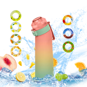 Air Water Up Bottle with Flavor Pods Scent Water Bottle Fruit Fragrance Water Bottle Sports  Cup Suitable for Outdoor Sport