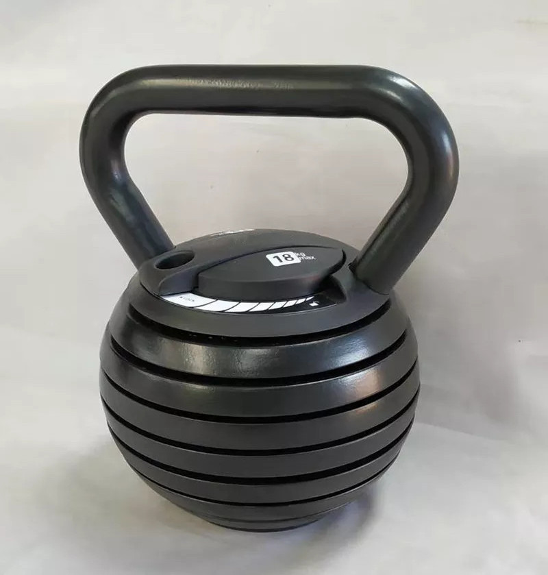 2022 Top Quality 20LB 40LB adjustable kettlebell,iron weight plate,9kg/18KG adjustable kettlebell