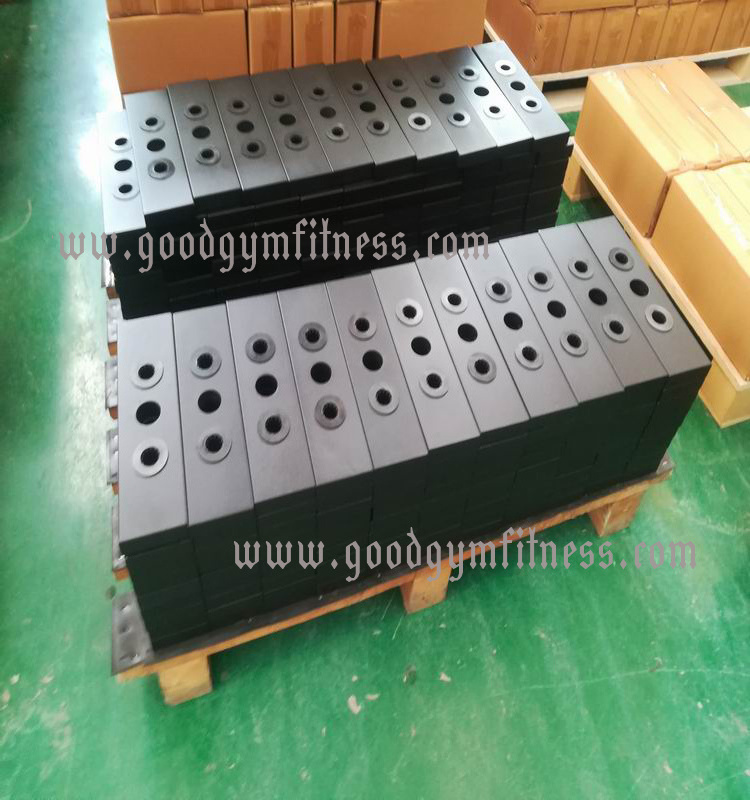 Steel weight stack plates selectorized weight 100lb weight stack plate