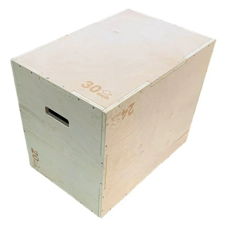 Hot selling good quality 3 In 1 Wooden Jump Plyo Box For Jumping Training