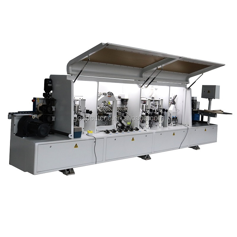 Edge Banding Trimming Machine with PVC Tape and Manufacturing Production Line Roller