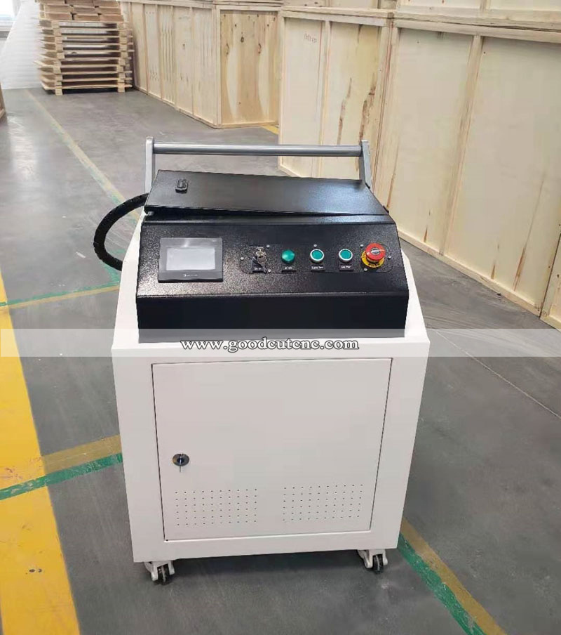 Portable 1500W 2000W Fiber Laser Cleaning Machine Laser Rust Removal For Metal Surface Rust