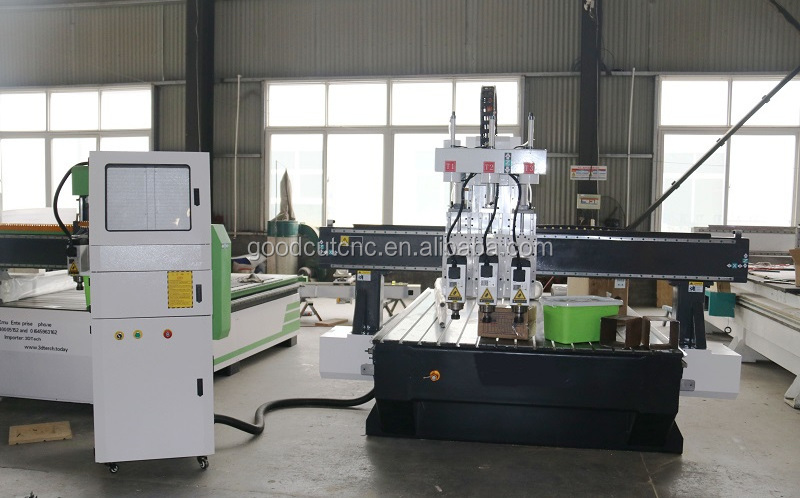 Multi head drilling cnc wood carving machine router with good price