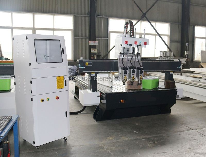 Multi head drilling cnc wood carving machine router with good price