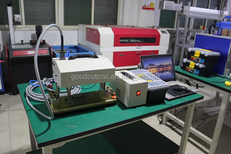 cnc pneumatic dot pin marking machine for metal laser marking