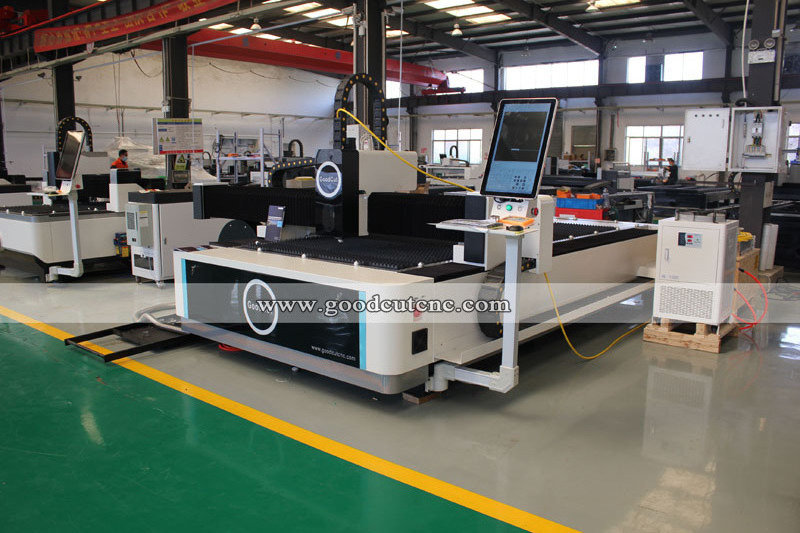 GC1530 fiber laser 1kw cnc pipe laser cutting machine for metal