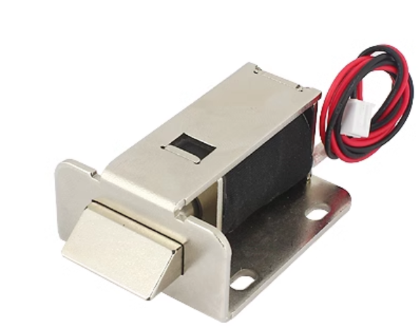 Dc24v 2A  electric Widening latch electromagnetic solenoid lock for cabinet door