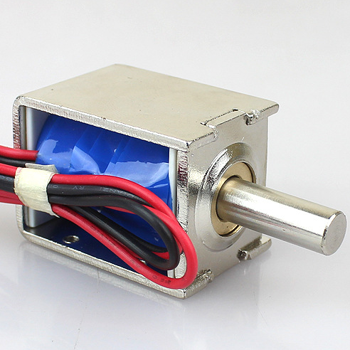 12v 24v dc micro electromagnetic electronic hood lock for cabinet