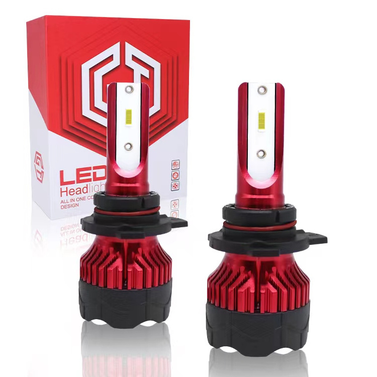 Factory direct sale carolyn 16000lm k5 led car headlight bulb H4 h7 9005 9006 H27 72W led headlight