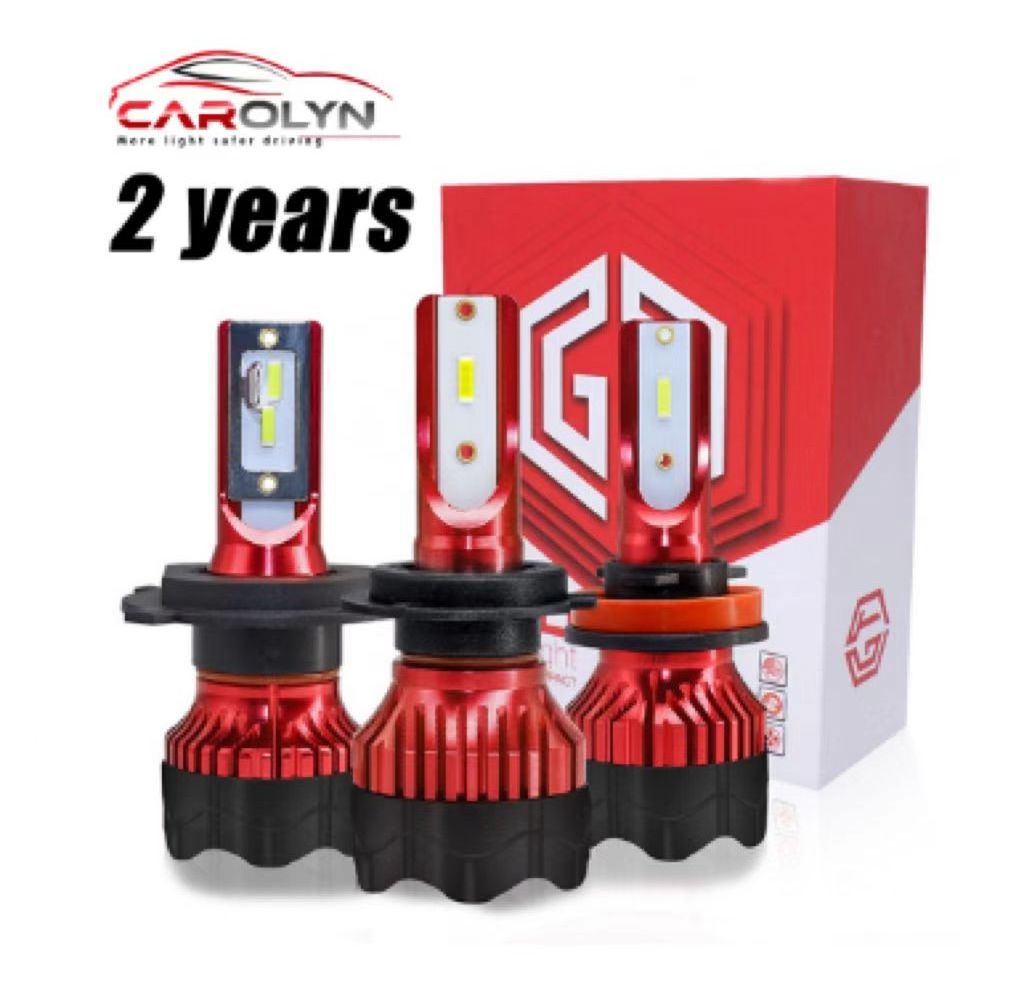 Factory direct sale carolyn 16000lm k5 led car headlight bulb H4 h7 9005 9006 H27 72W led headlight