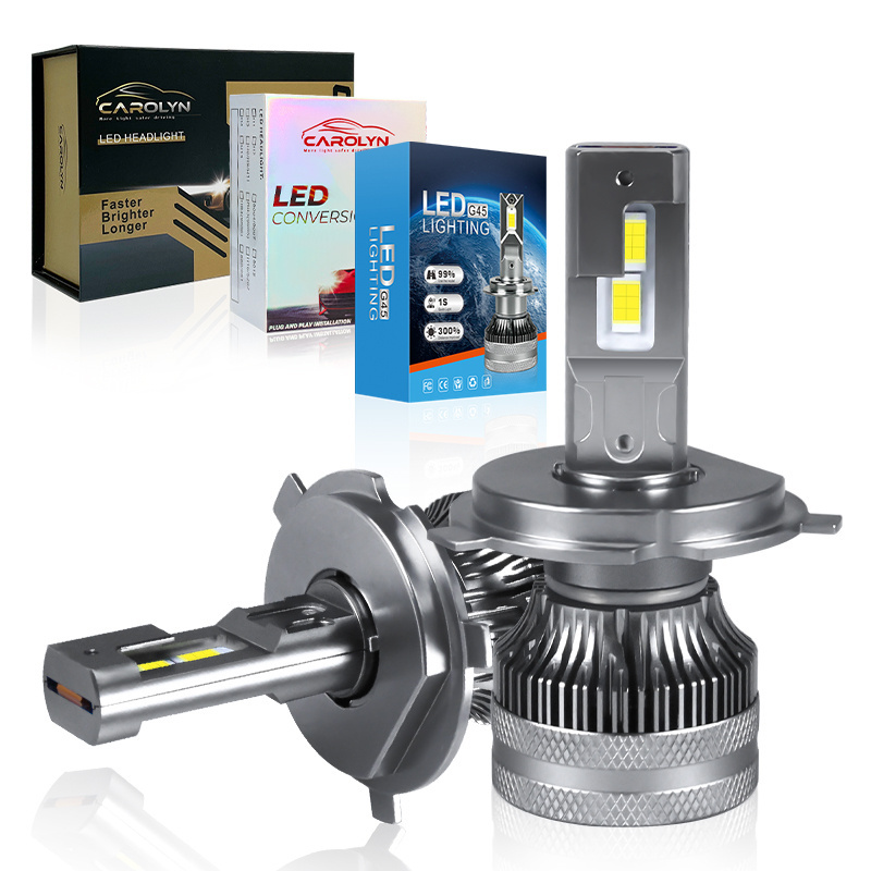 G45 90w Headlight Bulbs Luces Led h4 Para Autos Led Headlight h1 h3 h4 h7 h11 Luces Leds Bombillo h4 Para Moto