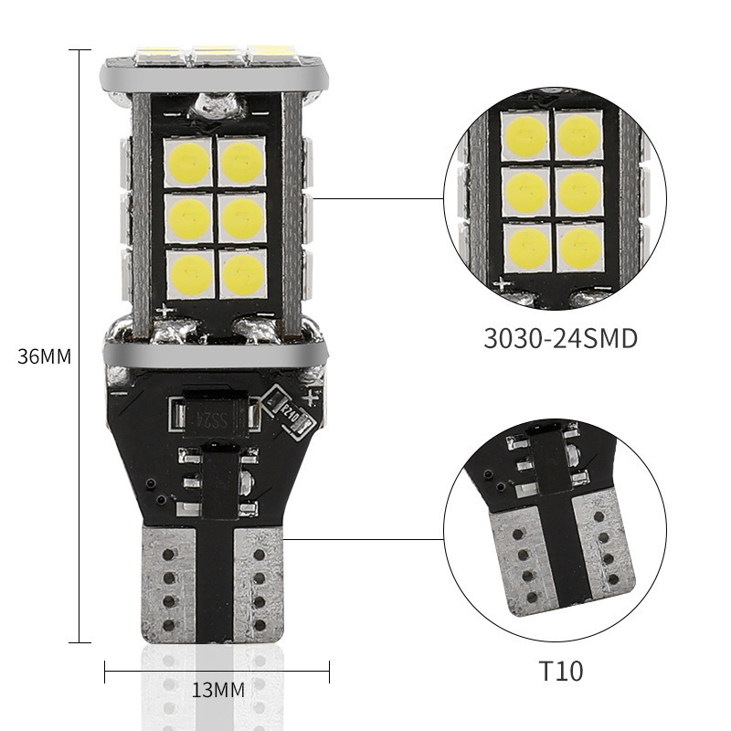 Car Accessories turn signal light T15 W16W Canbus LED brake bulb 2835 21SMD Reverse Back UP Stop Tail lamp DRL