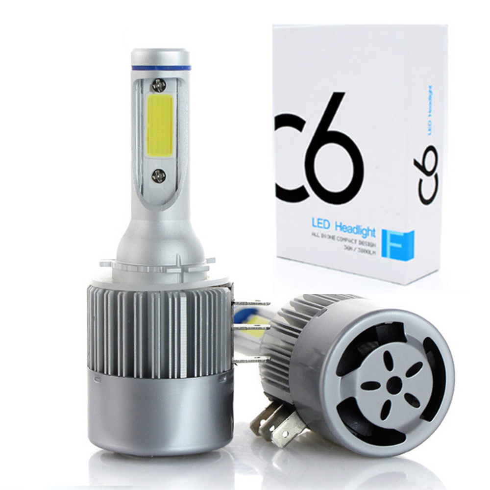 C6 Car light LED Headlight Bulb H15  led car headlight 8000 lumen C6 6500K car lights H15 led headlight