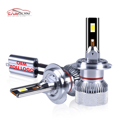 Wholesale 6000k Led Car Light h1 h3 h4 h7 h11 9005 9006 Automotive hb3 9005 Led Headlights Bombilla Led 9005 hb3 360 Grados