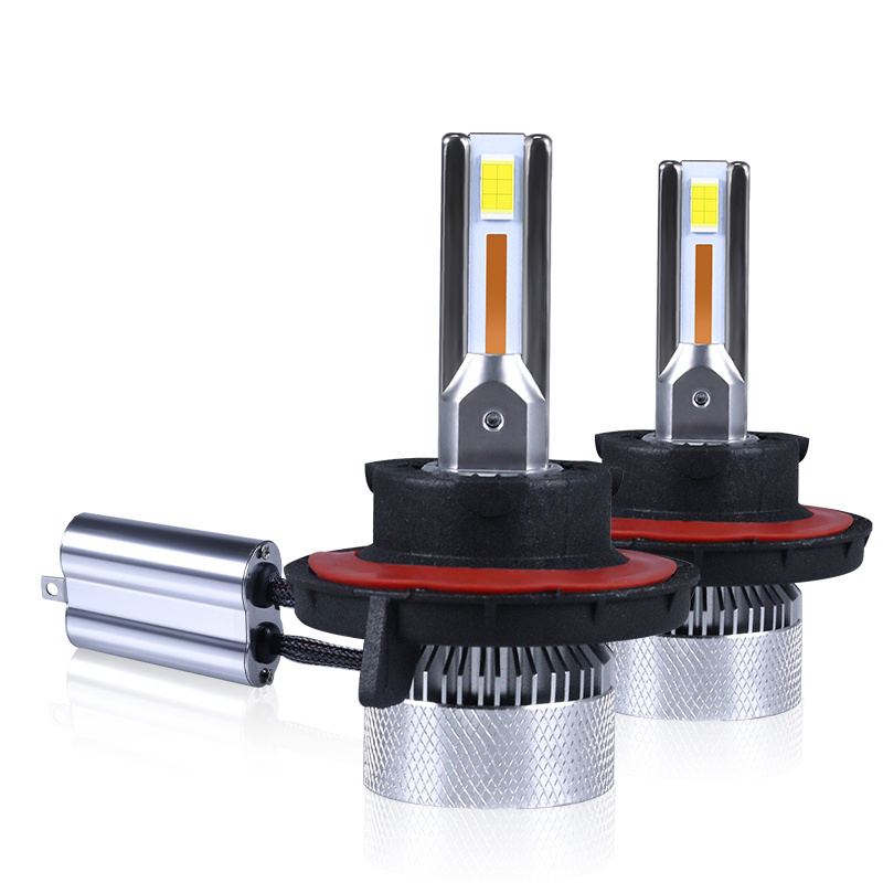 Hot Sale Car Kit Lamp Parts H13 Led Headlight H13 9008 Led Bright Headlights Canbus h7 Led 55w h4 Led Bulb 6000K