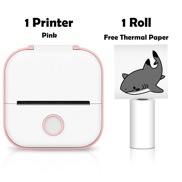 Phomemo T02 203dpi 53mm Printing Stickers Wireless Inkless Mini Pocket Label Notes Portable Photo Printer