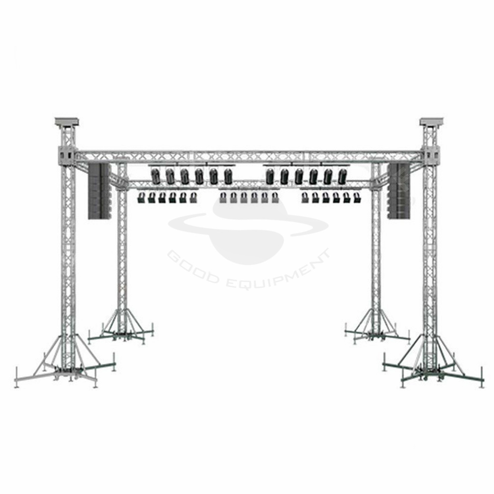 Aluminum stage truss lift tower / pre rig truss / dj truss aluminum