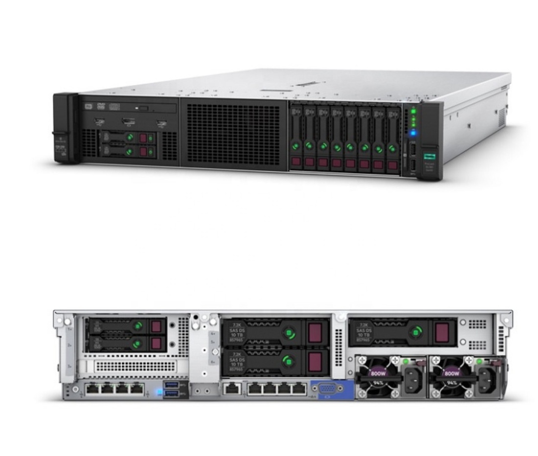 New/Refurbished HPE DL380 Gen10 8LFF Server 2U Rack Server 6230 64G DDR4 Memory DL380 Gen10 8LFF 12LFF Server