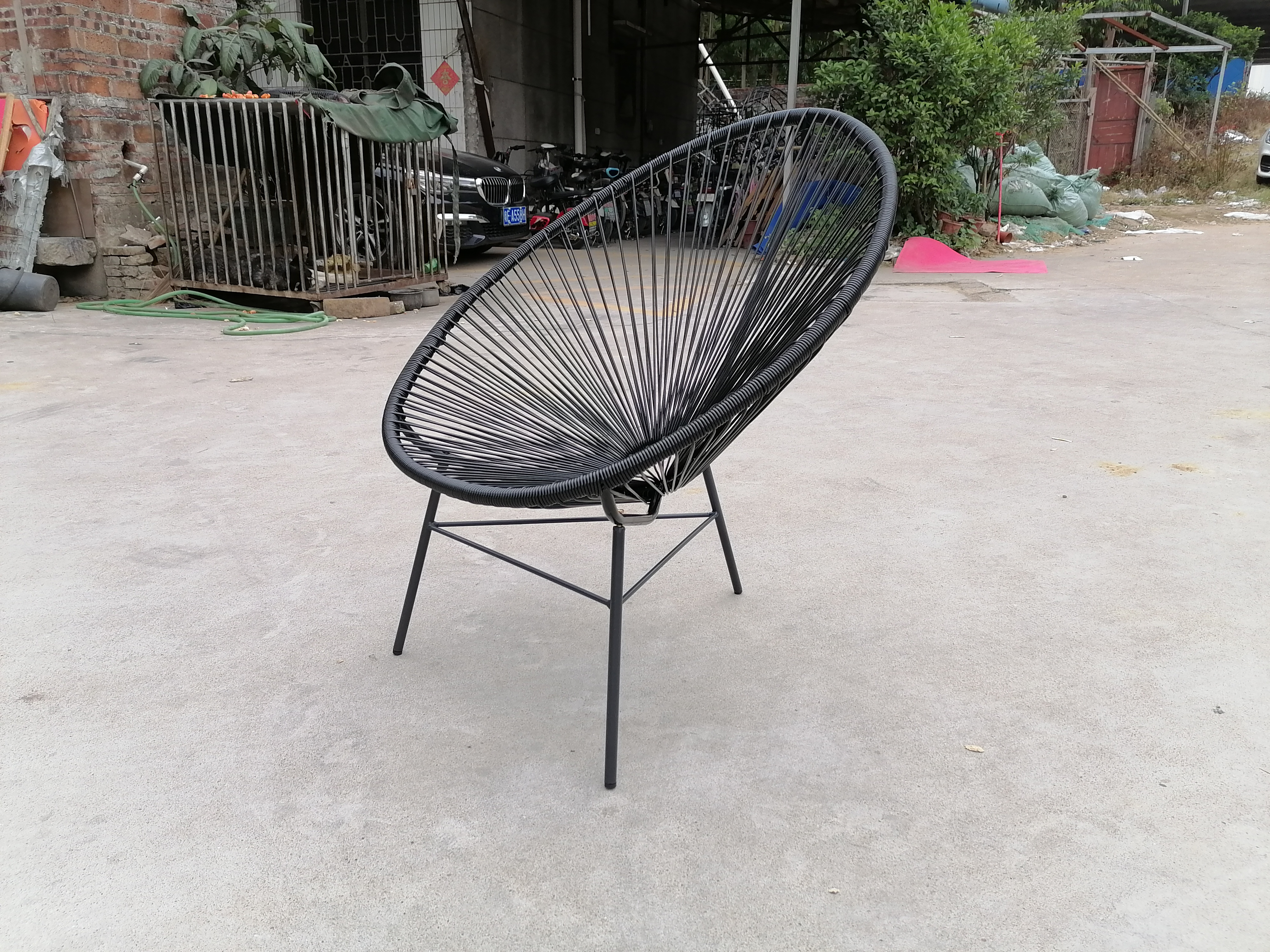 French bistro chair outdoor rattan wicker chairs outdoor cheap rattan acapulco chair