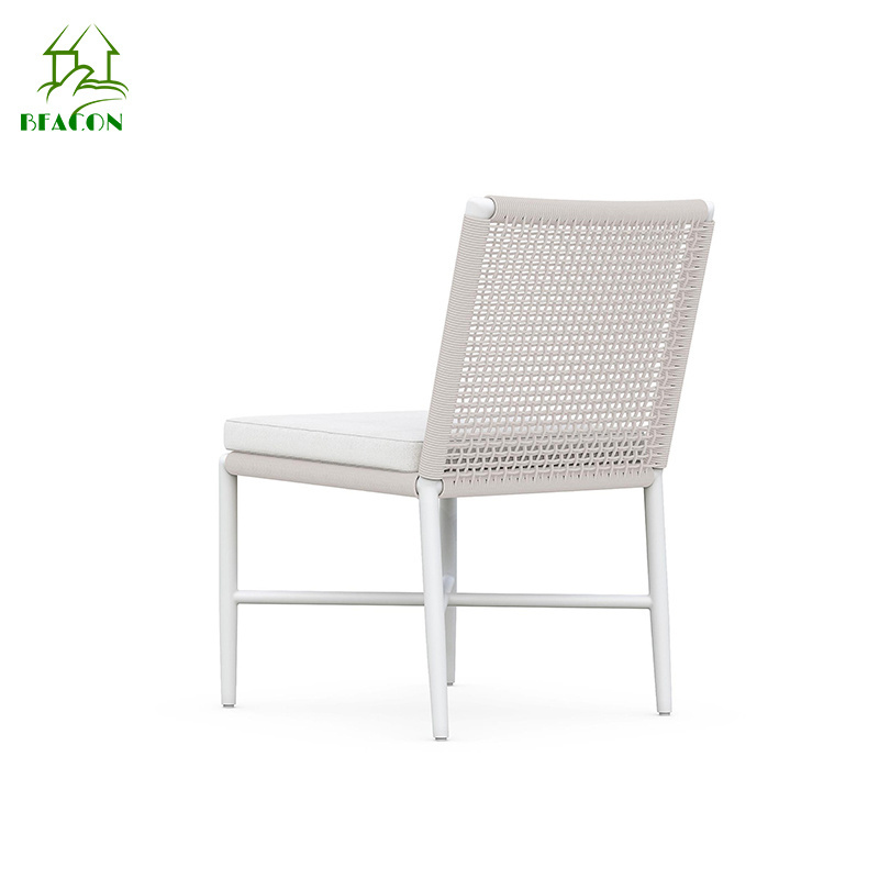 Terraza rope chair comfortable general string garden hotel balcony living room chairs for outdoor dining