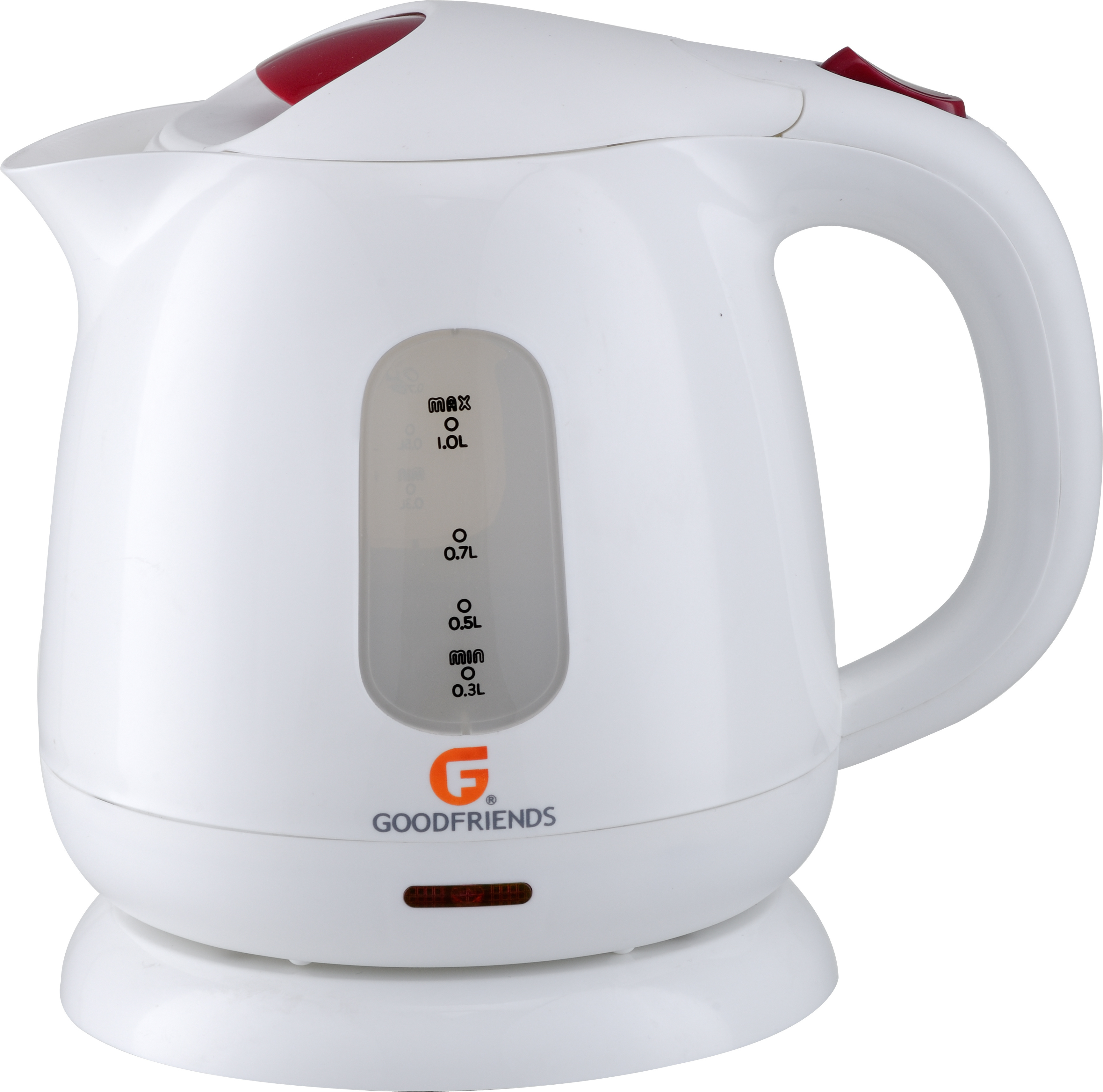 kitchen appliances  small capacity cute tea maker design cordless  1.0L  Durable Plastic Electric water  Kettle