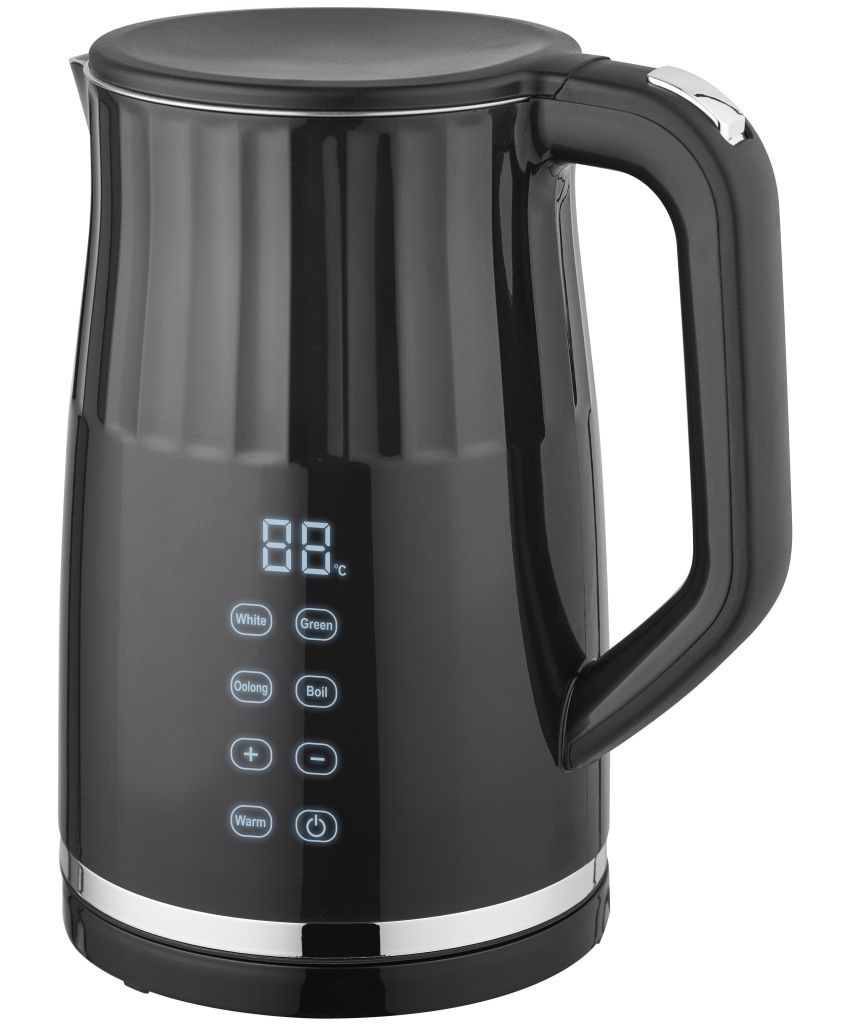 NEW ITEM 2022  1.7L 304  DOUBLE LAYERS STAINLESS STEEL DIGITAL  ELECTRIC KETTLE