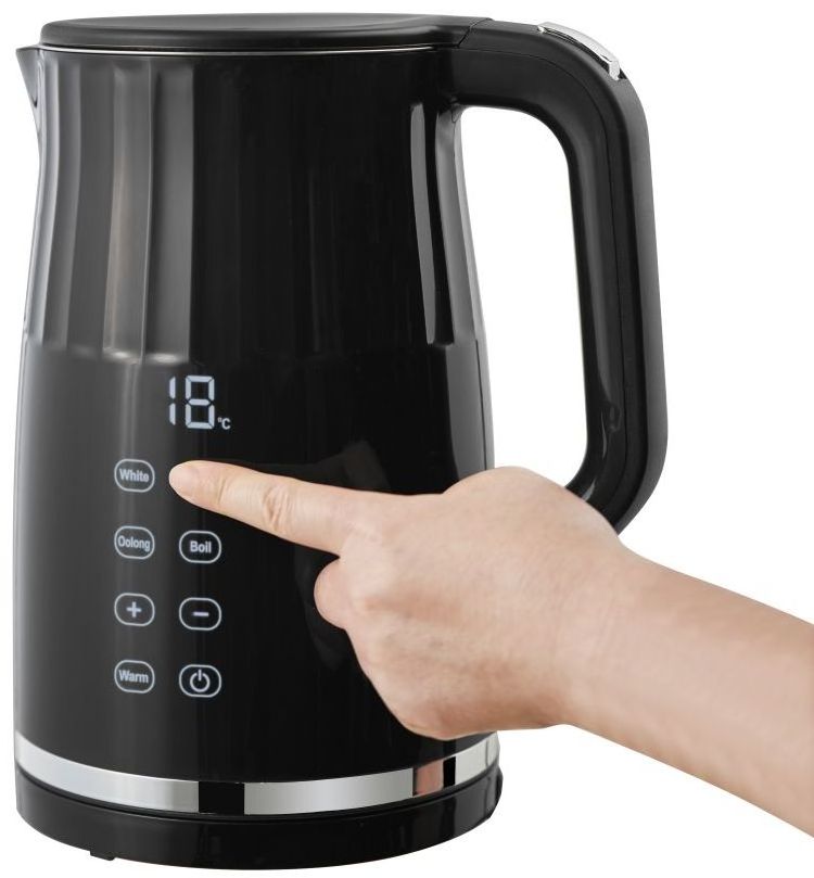 NEW ITEM 2022  1.7L 304  DOUBLE LAYERS STAINLESS STEEL DIGITAL  ELECTRIC KETTLE