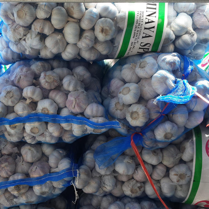 Caja De Ajo 10kg Ajos Chinos Precios 5p 4p 3p Pure White Fresh Garlic