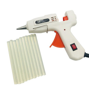 100V-240V DIY Hot Melt Glue Gun with Glue Stick High Temperature Melting Repair Tool Kit keratin Sticks in stock