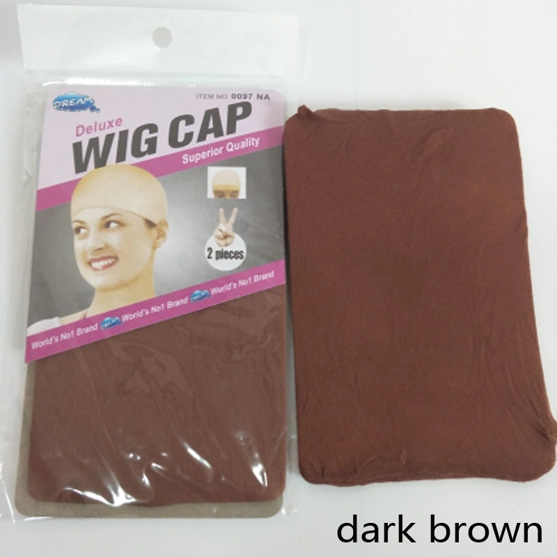 Wig Cap Stretchable Elastic Hair Net 5 colors Nylon Bald Wig Hair Cap Stocking Liner