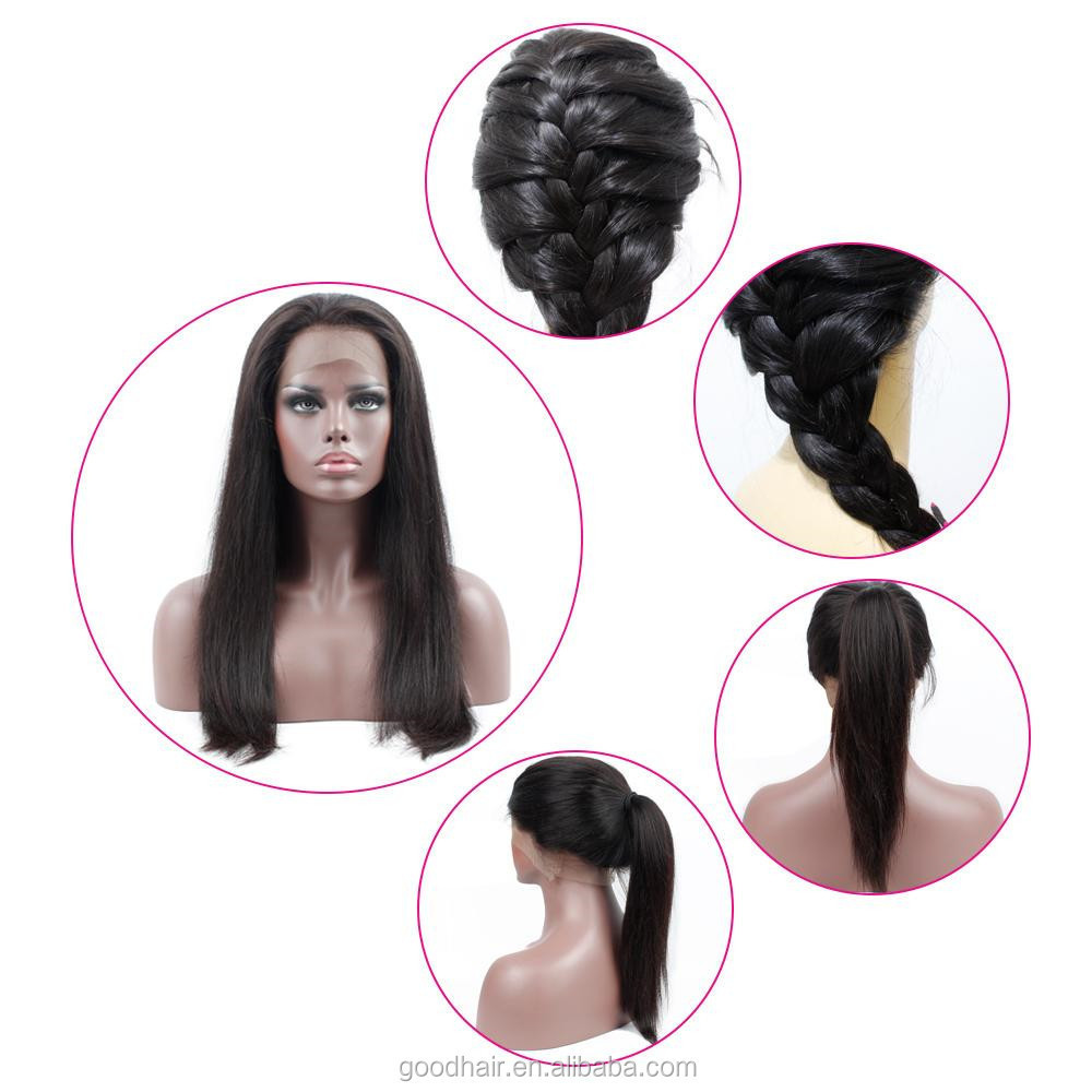 Alibaba best sellers straight Human Hair Wig for black women Full Saxy Image women wigs on shopping websites