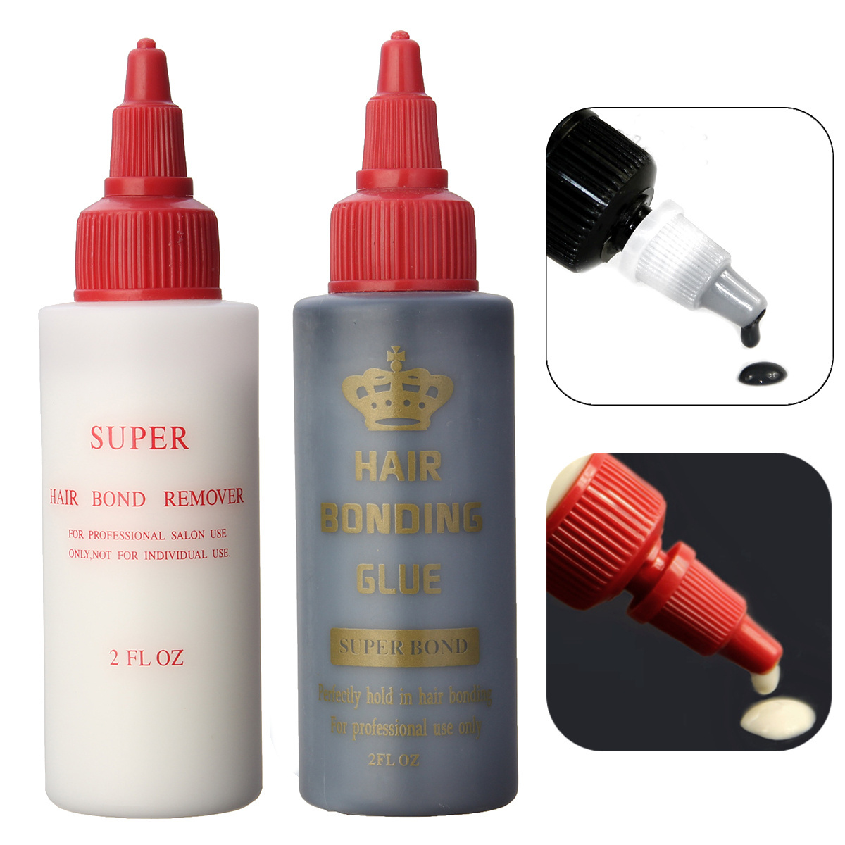 Hair Tools Hair Bonding Glue Super Bonding Liquid Glue for Weaving Weft Wig Gule Hair Extensions Professional Salon