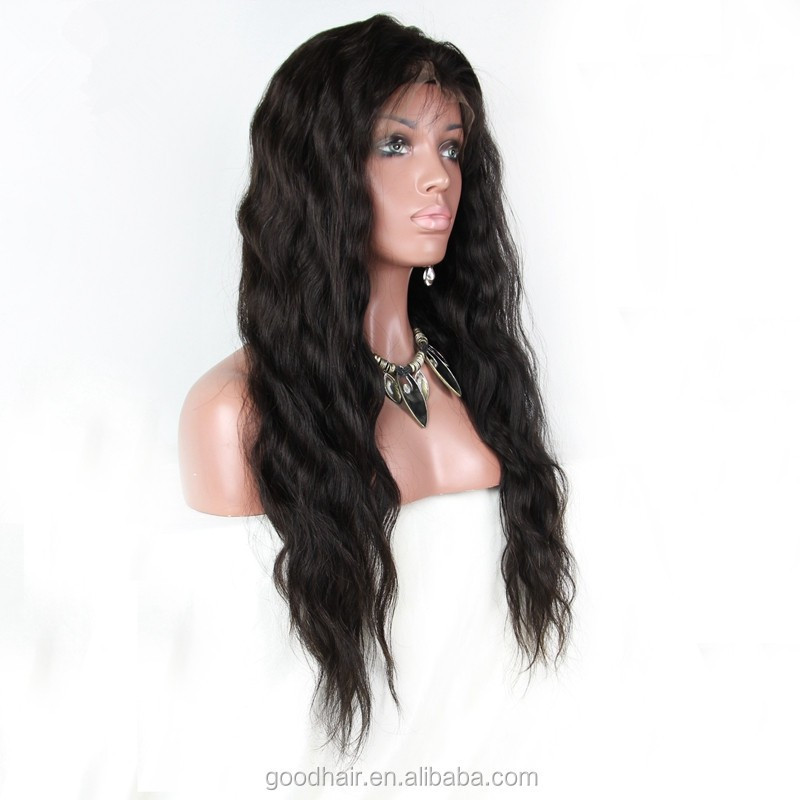 full saxy image 10a human hair full lace wig body wave brazilian human hair wigs for black women