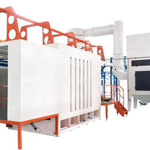 Powdercoating machine equipment Aluminium products Automatic plastic powder coating painting booth system